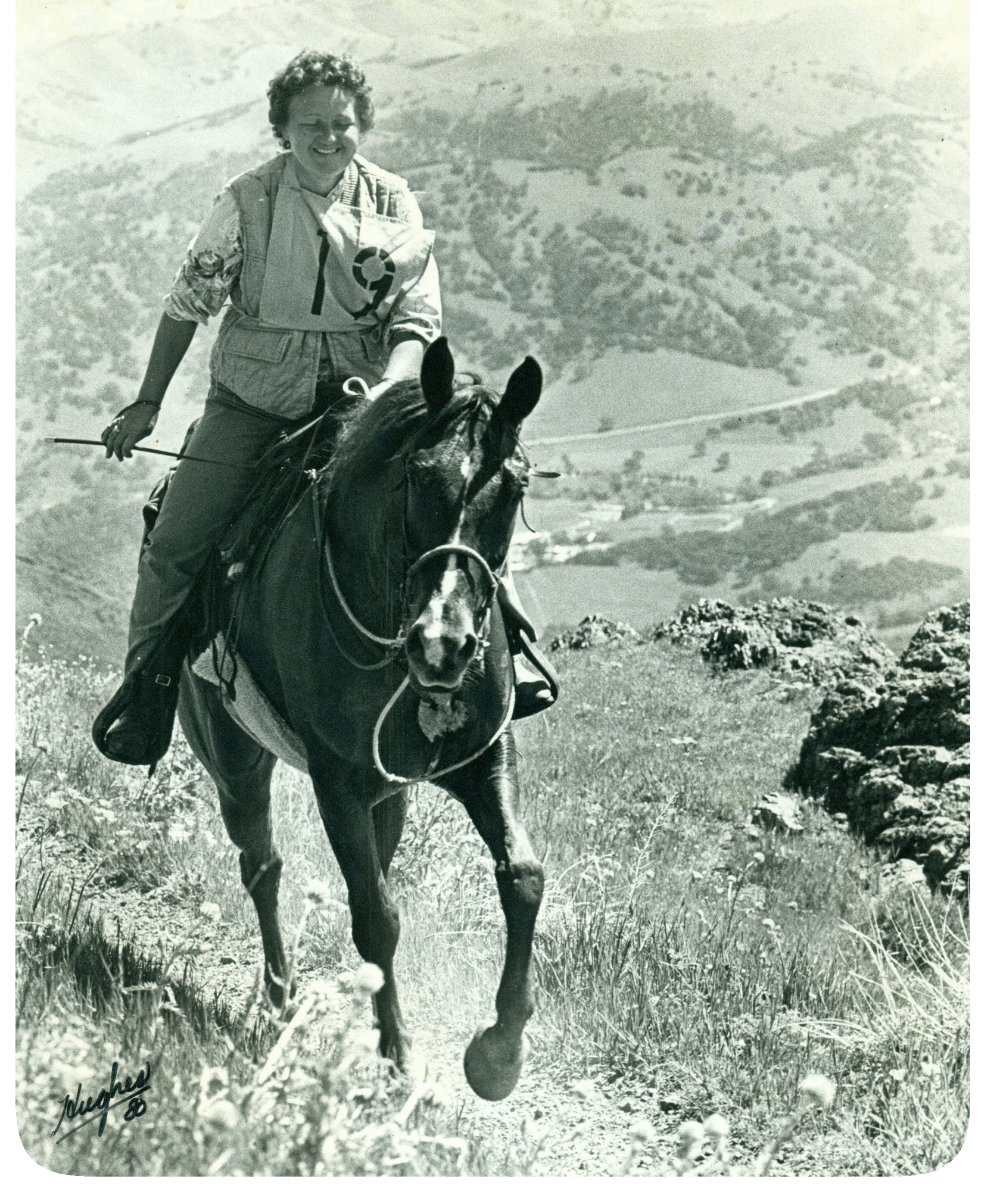 Joan on the Trail